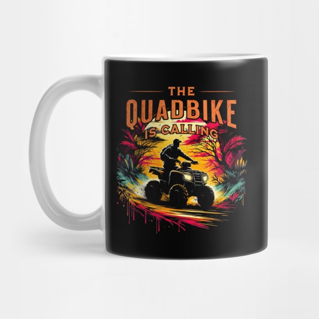 The Quadbike is Calling Design by Miami Neon Designs